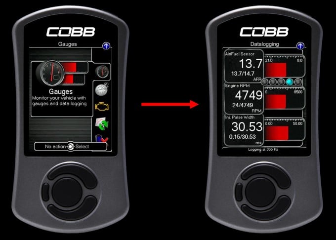 Cobb AP Gauge Layout - Honda