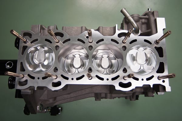 Focus ST EcoBoost Built Engine Top View